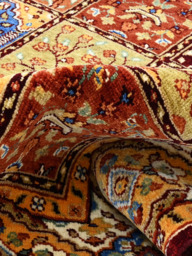 Mavik Hand-Knotted Wool & Bamboo Silk Rug - Multi - thumbnail 5