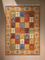 Mavik Hand-Knotted Wool & Bamboo Silk Rug - Multi - thumbnail 2