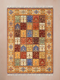 Mavik Hand-Knotted Wool & Bamboo Silk Rug - Multi