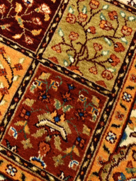 Mavik Hand-Knotted Wool & Bamboo Silk Rug - Multi - thumbnail 6