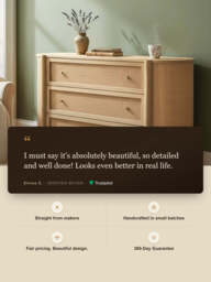 Soren Three Drawer Chest - thumbnail 3