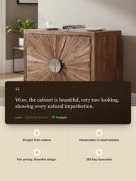 Axel Reclaimed Wood Cabinet - thumbnail 3