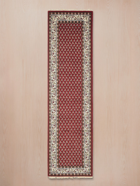 Nazm Hand-knotted Wool Rug - Runner-70x140 cm