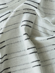 Remi Striped Cotton Throw - thumbnail 4