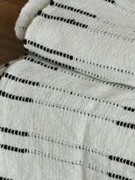 Remi Striped Cotton Throw - thumbnail 3