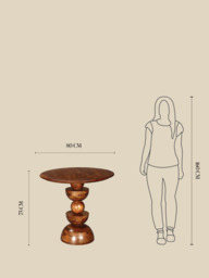 Elara Sculptural Coffee Table - thumbnail 6