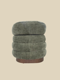 Khalia Green Storage Ottoman - thumbnail 5