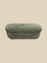 Khalia Green Storage Ottoman - thumbnail 6