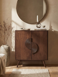 Marek Mango Wood Two Door Cabinet - thumbnail 1