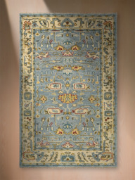 Gulzar Hand-knotted Wool Rug - thumbnail 3