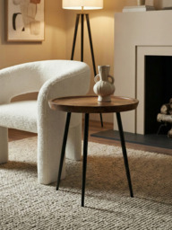 Lindset Mango Wood Side Table