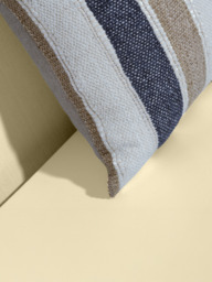 Monochrome Magic Hand-woven Cushion - thumbnail 5