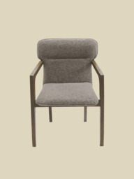 Alder Grey Upholstered Dining Chair - thumbnail 2