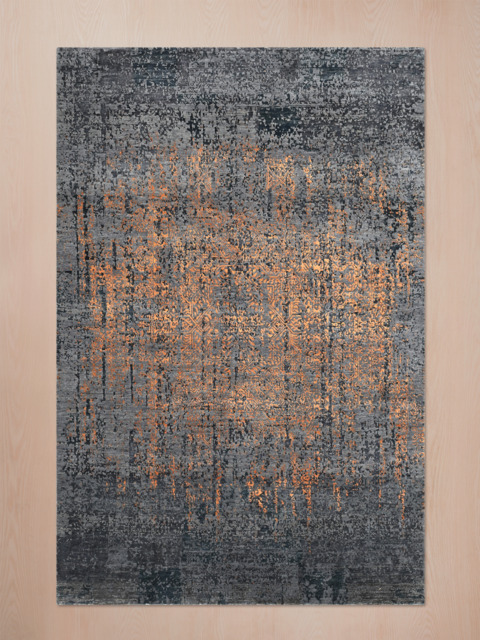 Kaedor Hand-knotted Wool & Bamboo Silk Rug - image 1