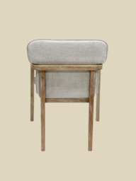 Alder Cream Upholstered Dining Chair - thumbnail 5
