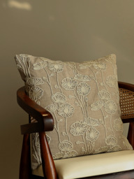 Aster Cotton Floral Cushion - thumbnail 6