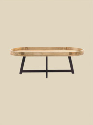 Sumin Mango Wood Coffee Table - thumbnail 2