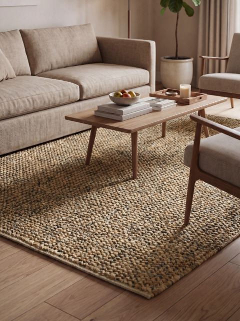 Dori Hand-woven Jute Rug - image 1