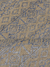 Liwan Hand-knotted Wool & Silk Abstract Rug - Beige - thumbnail 5