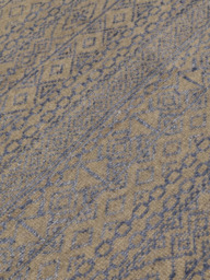 Liwan Hand-knotted Wool & Silk Abstract Rug - Beige - thumbnail 4