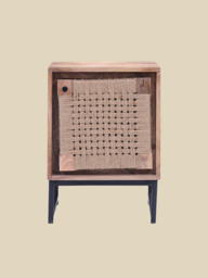 Rumana Mango Wood-Jute Side Table - thumbnail 2