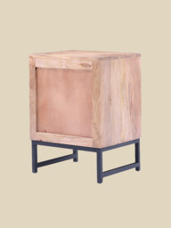 Rumana Mango Wood-Jute Side Table - thumbnail 5