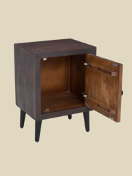 Zina Wooden Bedside Table - thumbnail 6
