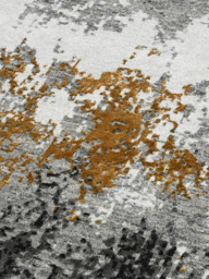 Ardell Hand-Knotted Wool & Bamboo Silk Rug - Grey - thumbnail 4