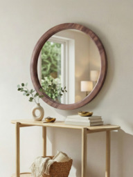 Mira Mango Wood Wall Mirror - thumbnail 1