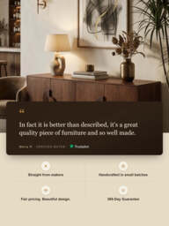 Marek Mango Wood Sideboard - thumbnail 3