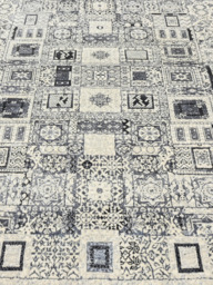 Zand Wool & Bamboo Silk Hand-Knotted Rug - Off-White - thumbnail 4