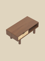 Aurea Burl Coffee Table - Walnut - thumbnail 4