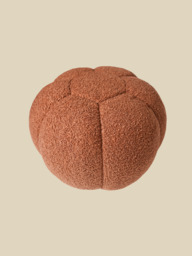Linden Rust Pouffe - thumbnail 3