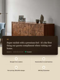 Bastian Three Door Sideboard - thumbnail 3