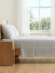 Kaia Organic Cotton Flat Sheet Set - thumbnail 3