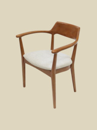 Arbor Cream Upholstered Dining Chair - thumbnail 4