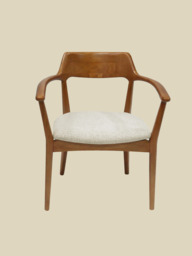 Arbor Cream Upholstered Dining Chair - thumbnail 2