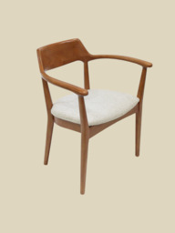 Arbor Cream Upholstered Dining Chair - thumbnail 3