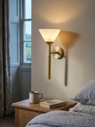 Aro Metal & Resin Wall Lamp - thumbnail 1