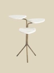 Gigi Marble Top Side Table - thumbnail 2
