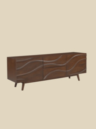 Beth Mango Wood Media Unit - thumbnail 4
