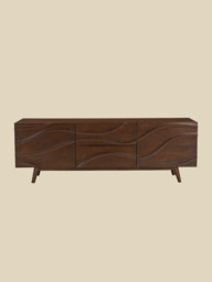 Beth Mango Wood Media Unit - thumbnail 2