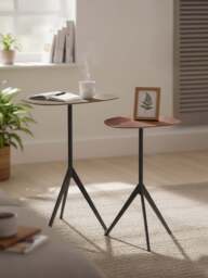 Ember Set of 2 Iron Side Tables - thumbnail 1