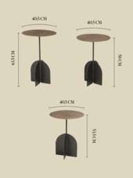 Orion Nesting Side Tables - Set of 3 - thumbnail 6