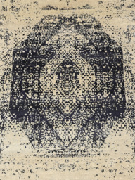 Elowen Hand-knotted Wool & Bamboo Silk Rug - thumbnail 3