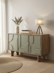 Verde Three Door Sideboard - thumbnail 1