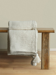 Jerry Cotton Blend Throw - thumbnail 1