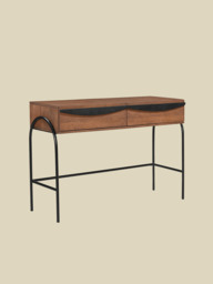 Danton Two Drawer Wooden Console Table - thumbnail 3