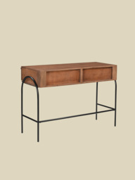 Danton Two Drawer Wooden Console Table - thumbnail 4