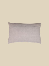 Kenil Beige Hand-woven Cushion - thumbnail 3